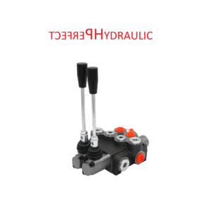 Handsteuerventil Handhebelventil Hydraulik 40L 2-fach für 2xEW Zylinder
