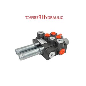 2 section hydraulic directional control valve controlled with the Bowden cables 40L single acting SA