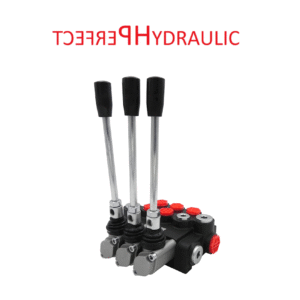Handsteuerventil Handhebelventil Hydraulik 40L 3-fach für 2xDW 1xEW Zylinder