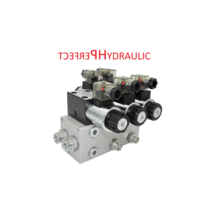 Hydraulikventil Steuerventil 2 Sektion CETOP 05 NG10 90l/min Grundplatte DBV
