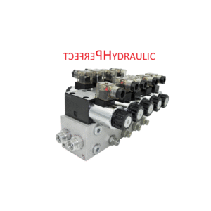 Hydraulikventil Steuerventil 4 Sektion CETOP 05 NG10 90l/min Grundplatte DBV