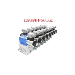 Hydraulikventil Steuerventil 7 Sektion CETOP 03 NG6 60l/min Grundplatte DBV