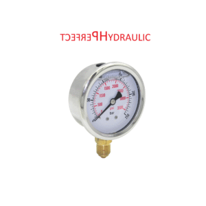 Manometer Glycerin ø63mm Anschluß unten 0 - 250
