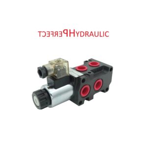 Hydraulic valve changeover valve 6/2-way valve 50L/min incl. connector