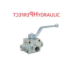 Hydraulik Hochdruck Kugelhahn 3 Wege M18x1.5