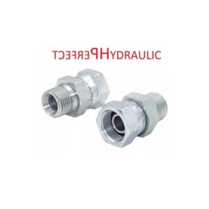 Hydraulik Gerade Verbindung mit einer Überwurfmutter