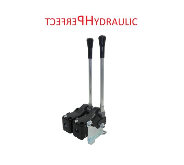 Linear operating lever for Bowden cable for 2 section valve