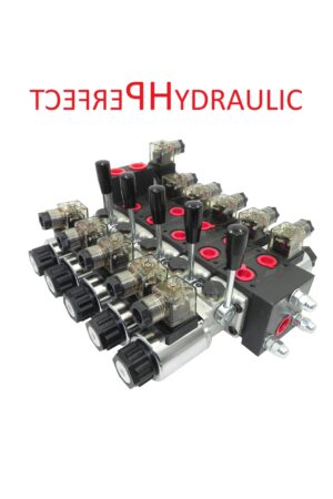 Solenoid valves electric + manual control