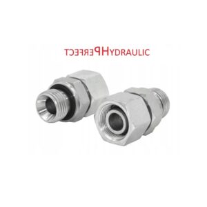 Hydraulik Gerade Einschraubverschraubung mit Überwurfmutter BSP und Metrisches