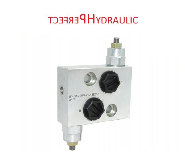 Hydraulic bypass valve for SMS motor BVS 1208