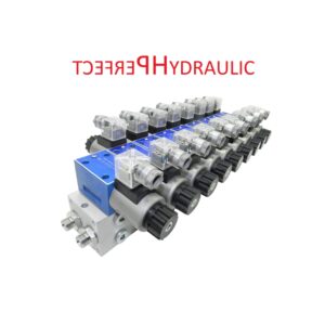Hydraulikventil Steuerventil 8 Sektion CETOP 03 NG6 60l/min Grundplatte DBV