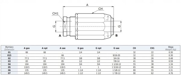 VRF hydraulic valve BSP 1/4'' throttling valve in one-way adjustable - Image 3