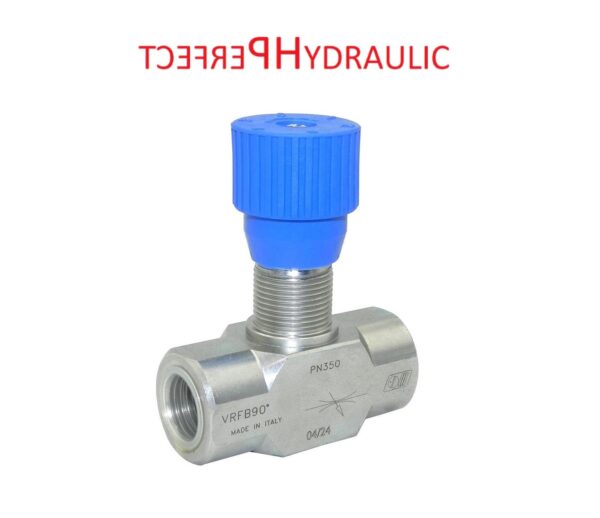 VRFB 3/8'' two-way throttling valve with control 30L/min