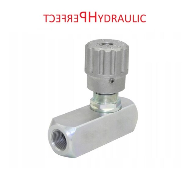 VRFU 1/2'' one-way throttling valve with control 50L/min