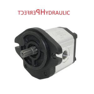 Hydraulikpumpe Zahnradpumpe BG2 20 ccm Zahnwelle Z=9 SAE-A BSP Gewinde