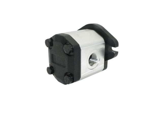 Hydraulikpumpe Zahnradpumpe BG2 20 ccm Zahnwelle Z=9 SAE-A BSP Gewinde – Bild 3