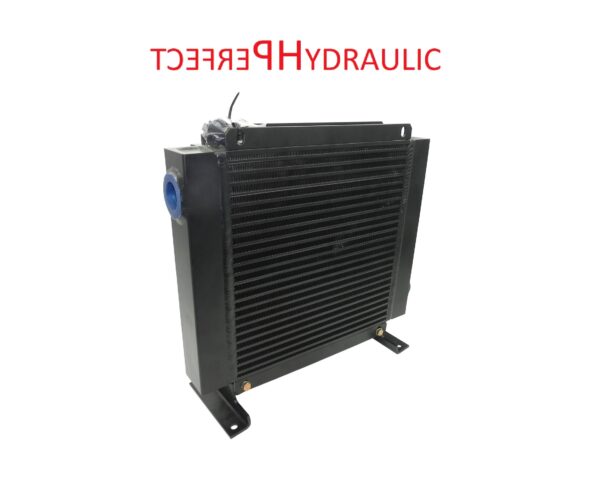 Hydraulic oil cooler with fan 200L/min 12V ST150 A46