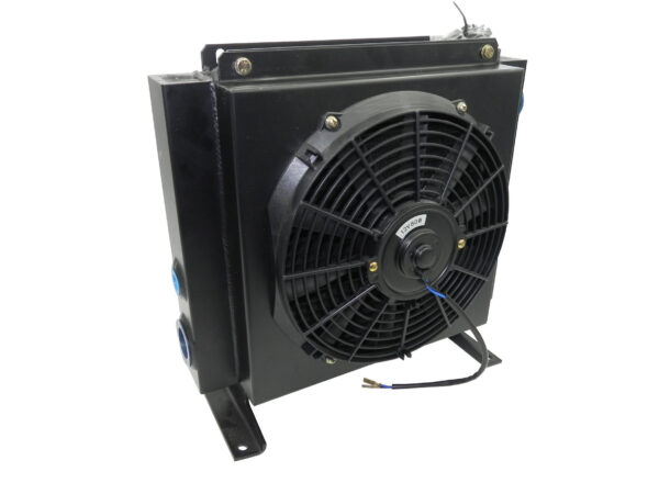 Hydraulic oil cooler with fan 200L/min 12V ST150 A46 - Image 2